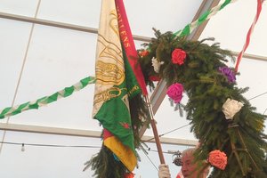 Le banneret de la fanfare